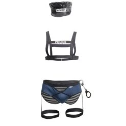 Costume Police Candyman 99357 9 Costume Police Candyman 99357 -Emporio Armani Soldes Magasin costume candyman 99357 noir 9