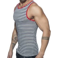 Débardeur Addicted AD588 -Emporio Armani Soldes Magasin debardeur addicted AD588 rouge 4