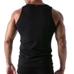 Débardeur French TOF PARIS TOF166N 5 Débardeur French TOF PARIS TOF166N -Emporio Armani Soldes Magasin debardeur tof tof166n noir 3