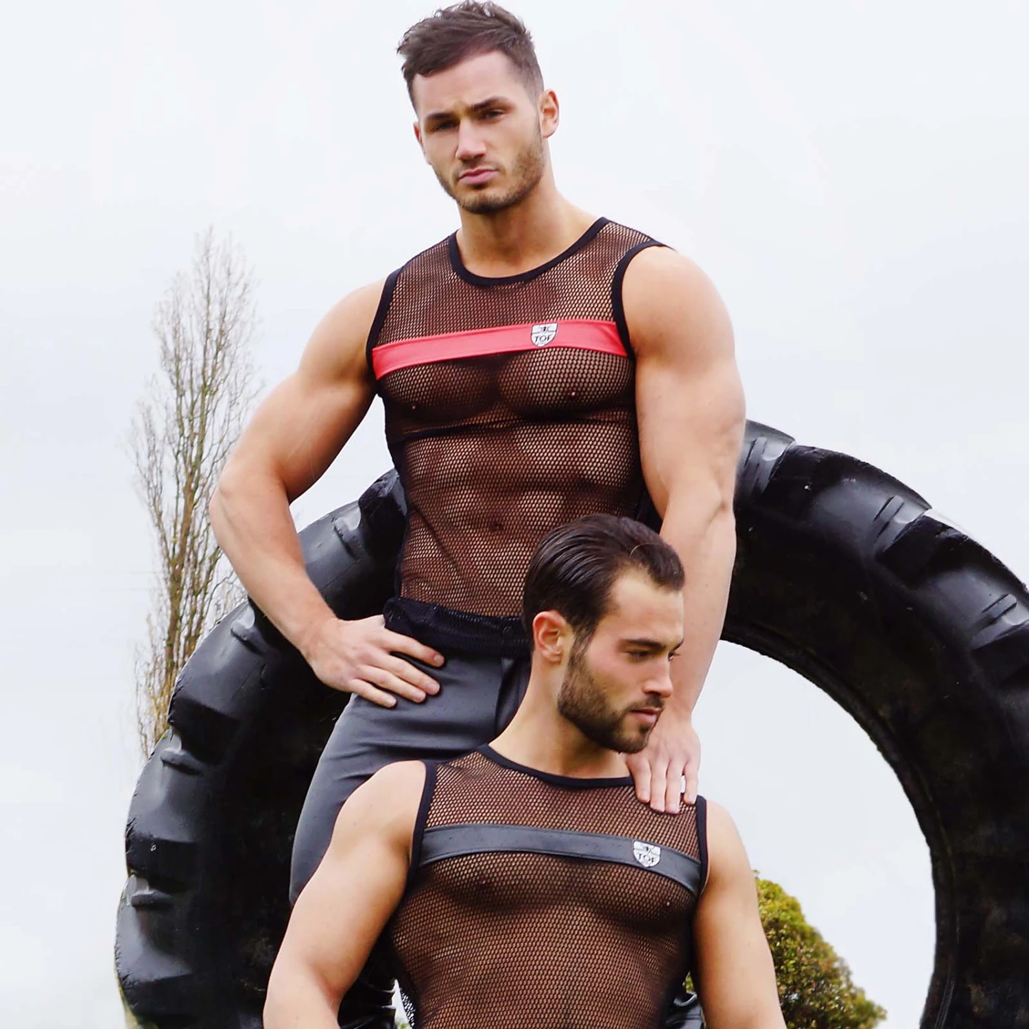 Débardeur Spartacus TOF PARIS TS0028PANR 2 Débardeur Spartacus TOF PARIS TS0028PANR – Image 2