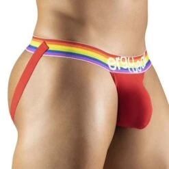 Jock Strap ErgoWear MAX XV Pride EW1118 7 Jock Strap ErgoWear MAX XV Pride EW1118 -Emporio Armani Soldes Magasin jock ergo EW1118 rouge 4