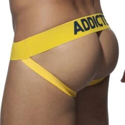 Jock Strap Addicted Push Up AD773 -Emporio Armani Soldes Magasin jockstrap addited ad773 jaune 3
