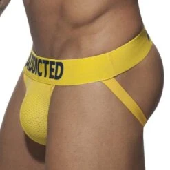 Jock Strap Addicted Push Up AD773 -Emporio Armani Soldes Magasin jockstrap addited ad773 jaune 4