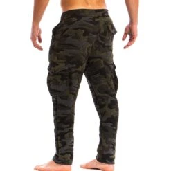 Pantalon Modus Vivendi Jock Line 17862 -Emporio Armani Soldes Magasin pantalon modus 17862 kaki 3