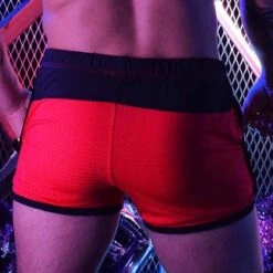 Short Remix Circuit BREEDWELL -Emporio Armani Soldes Magasin short breedwell bw0255 rouge 3