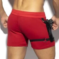 Short ES Collection Removable Pocket Sports SP287 -Emporio Armani Soldes Magasin short esco sp287 rouge 3