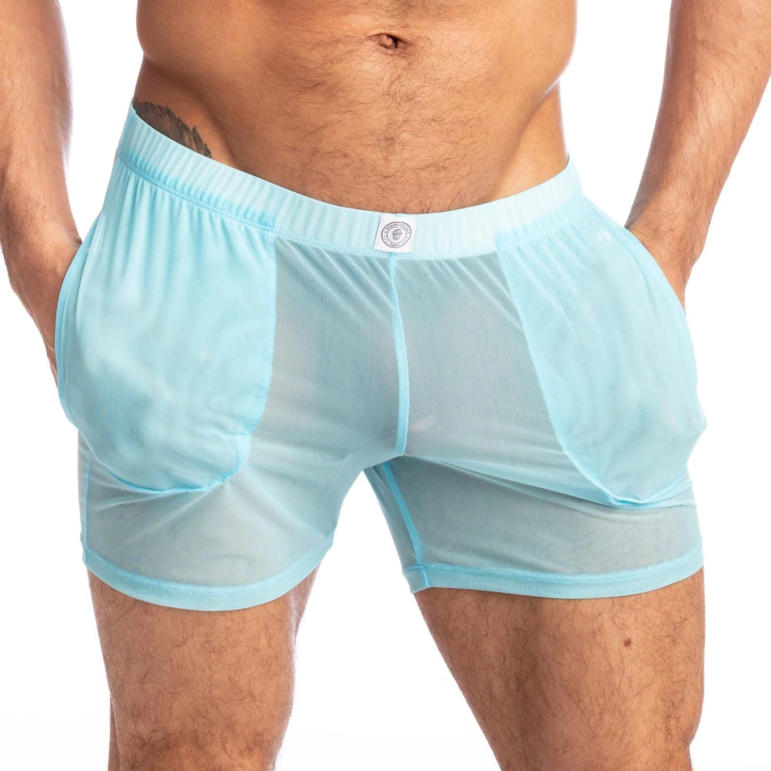Short L Homme Invisible Cristallo HW165CRI 4 Short L Homme Invisible Cristallo HW165CRI – Image 4