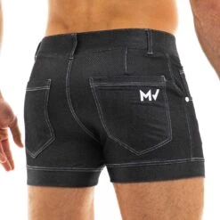 Short Modus Vivendi Jeans 05061 -Emporio Armani Soldes Magasin short modus 05061 noir 3