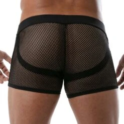 Short Circuit Mesh TOF PARIS TOF239N -Emporio Armani Soldes Magasin short tof tof239n noir 3