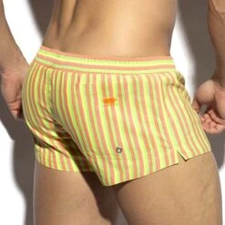 Short De Bain ES Collection Hippie 2202 -Emporio Armani Soldes Magasin shortbain esco 2204 jaune 3