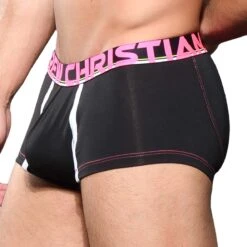 Shorty Andrew Christian CoolFlex Modal 92025 -Emporio Armani Soldes Magasin shorty ac 92025 noir 4