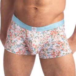 Shorty L Homme Invisible Lit De Fleurs MY39LDF -Emporio Armani Soldes Magasin shorty hi my39ldf bleuciel 4