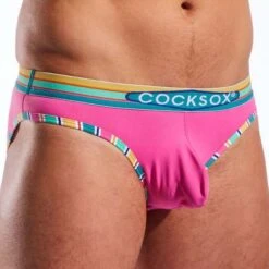 Slip CockSox Miami Pink CX03BD -Emporio Armani Soldes Magasin slip cocksox CX03BD rose 4