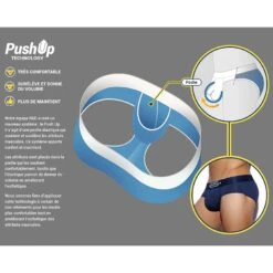 Slip ES Collection Shiny Party Push Up UN444 9 Slip ES Collection Shiny Party Push Up UN444 -Emporio Armani Soldes Magasin slip escollection un444 argent 5