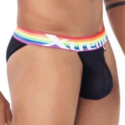 Slip Xtremen Pride Mesh 91104 -Emporio Armani Soldes Magasin slip extremen 91104 noir 4