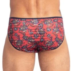 Slip L Homme Invisible Fiori Reale MY44FIO 6 Slip L Homme Invisible Fiori Reale MY44FIO -Emporio Armani Soldes Magasin slip hi MY44FIO bleu 3