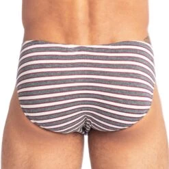 Slip L Homme Invisible Ruby & Graphite MY44RUB 6 Slip L Homme Invisible Ruby & Graphite MY44RUB -Emporio Armani Soldes Magasin slip hi my44rub raye 3