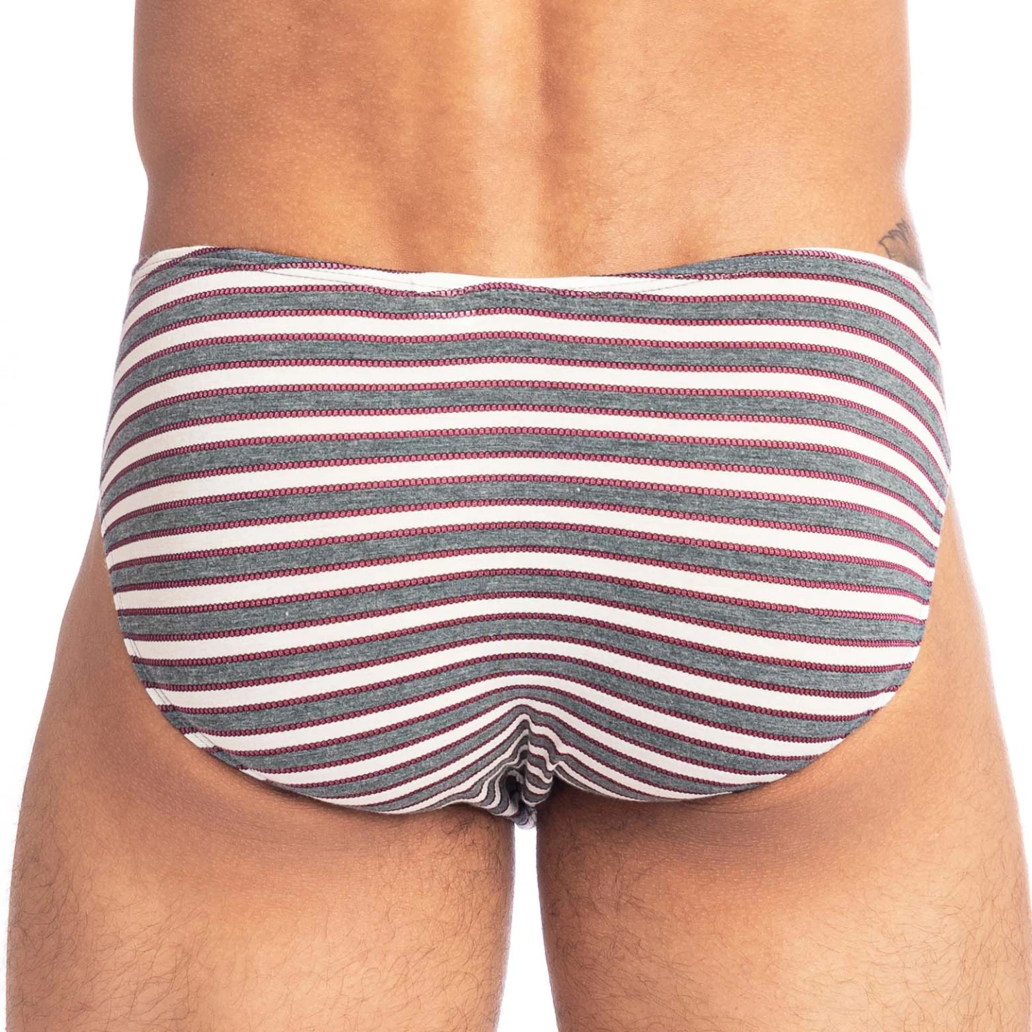 Slip L Homme Invisible Ruby & Graphite MY44RUB 3 Slip L Homme Invisible Ruby & Graphite MY44RUB – Image 3