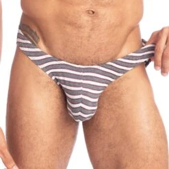 Slip L Homme Invisible Ruby & Graphite MY44RUB 7 Slip L Homme Invisible Ruby & Graphite MY44RUB -Emporio Armani Soldes Magasin slip hi my44rub raye 4