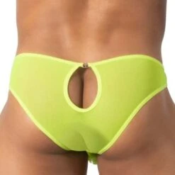 Slip Roger Smuth RS085 -Emporio Armani Soldes Magasin slip rs rs085 vert 3