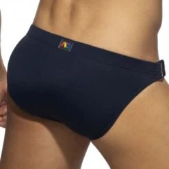 Slip De Bain Addicted Double Click Waves ADS271 -Emporio Armani Soldes Magasin slipbain addicted ADS271 bleu 3