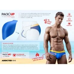 Boxer De Bain Addicted Rainbow ADS196 -Emporio Armani Soldes Magasin slipbain addicted ads229 noir 5 1