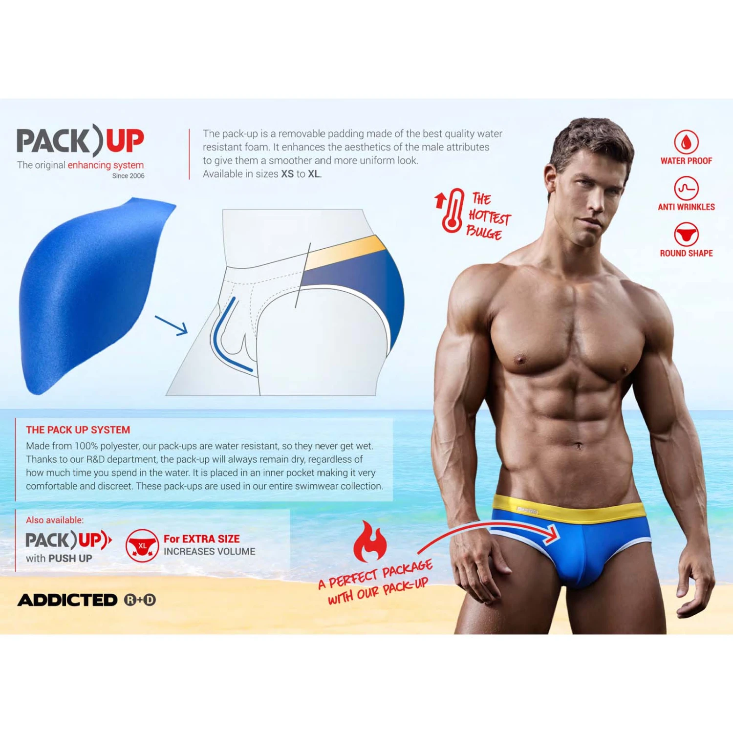 Slip De Bain Addicted Rhombus ADS235 4 Slip De Bain Addicted Rhombus ADS235 – Image 4