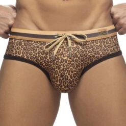 Slip De Bain Addicted Leopard Stripes ADS267