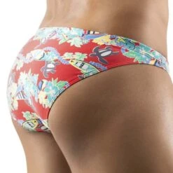 Slip De Bain Feel ErgoWear EW1226 -Emporio Armani Soldes Magasin slipbain ergo EW1226 rouge 3