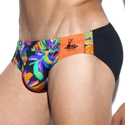 Slip De Bain ES Collection Oscar 1819 -Emporio Armani Soldes Magasin slipbain escollection 1819 noir 4