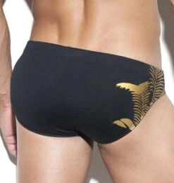 Slip De Bain ES Collection Waldo Jungle 1830 -Emporio Armani Soldes Magasin slipbain escollection 1830 noir 3