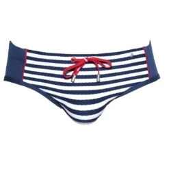 Slip De Bain ES Collection Sailor 1920 -Emporio Armani Soldes Magasin slipbain escollection 1920 bleu 9