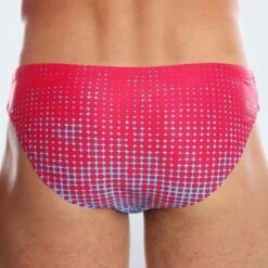 Slip De Bain Garçon Kinetic -Emporio Armani Soldes Magasin slipbain garcon swkin rose 3