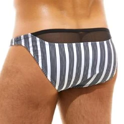 Slip De Bain Modus Vivendi Monochrome Moon DS2111 -Emporio Armani Soldes Magasin slipbain modus DS2111 raye 3