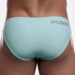 Slip De Bain Pump! Retro Teal Water Cheeky 13010 -Emporio Armani Soldes Magasin slipbain pump 13010 turquoise 3