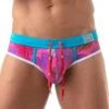 Slip De Bain Floral Swim TOF PARIS TOF191P