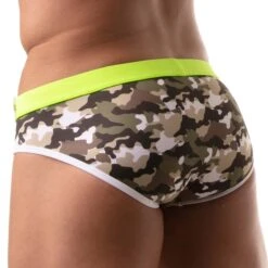 Slip De Bain Iconic Swim TOF PARIS TOF206K -Emporio Armani Soldes Magasin slipbain tof tof206k camo 3