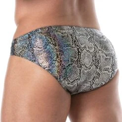 Slip De Bain Splendid TOF PARIS TOF265A -Emporio Armani Soldes Magasin slipbain tof tof265a argent 3