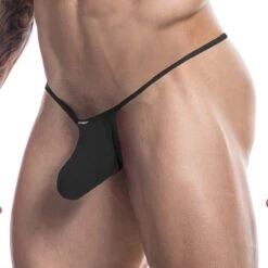 String Cut4Men Black Pouch C4M09