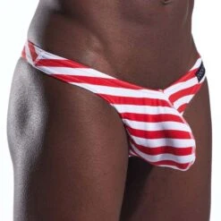 String CockSox Liberty Stripe CX05 -Emporio Armani Soldes Magasin string cocksox cx05 liberty 4