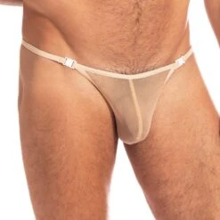 String L Homme Invisible Blurry Nude UW21XNUD -Emporio Armani Soldes Magasin string hi UW21XNUD beige 4