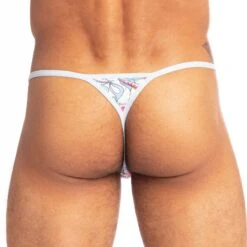 String L Homme Invisible Technicolor Dreams UW21XTEC 6 String L Homme Invisible Technicolor Dreams UW21XTEC -Emporio Armani Soldes Magasin string hi UW21XTEC blanc 3