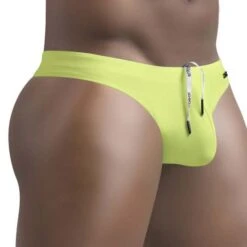 String De Bain X4D SW SW ErgoWear Neon EW1413 -Emporio Armani Soldes Magasin stringbain ergo ew1413 jaune 4
