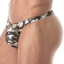 String De Bain Iconic Swim TOF PARIS TOF253K -Emporio Armani Soldes Magasin stringbain tof TOF253K camo 4