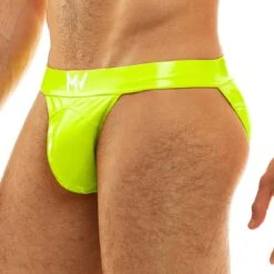 Tanga Modus Vivendi Vinyl 08012 -Emporio Armani Soldes Magasin tanga modus 08012 jaune 4