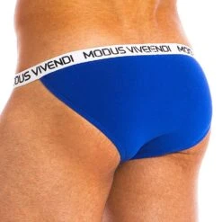 Tanga Modus Vivendi Eggs 09811 -Emporio Armani Soldes Magasin tanga modus 09811 bleu 3
