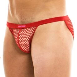 Tanga Modus Vivendi C-through 22813 -Emporio Armani Soldes Magasin tanga modus 22813 rouge 4