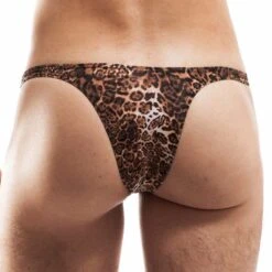 Tanga Wojoer Brauner Leo SP3B14 -Emporio Armani Soldes Magasin tanga wojoer SP3B14 marron 3