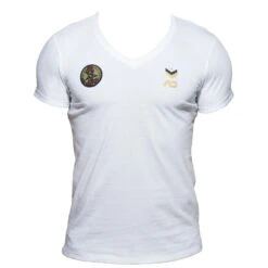 T-Shirt Addicted Military AD610 -Emporio Armani Soldes Magasin tshirt addicted ad610 blanc 9