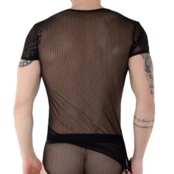 T-Shirt Eros Veneziani 7487 5 T-Shirt Eros Veneziani 7487 -Emporio Armani Soldes Magasin tshirt eros 7487 noir 3